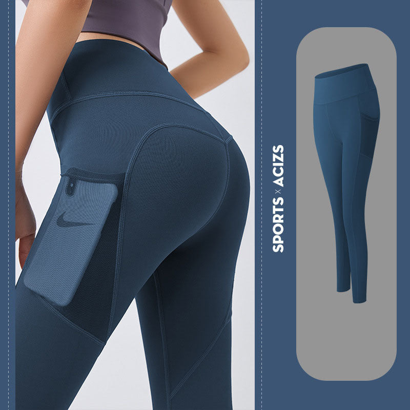 🧘‍♀️ Women's High-Waisted Yoga Leggings with Pockets