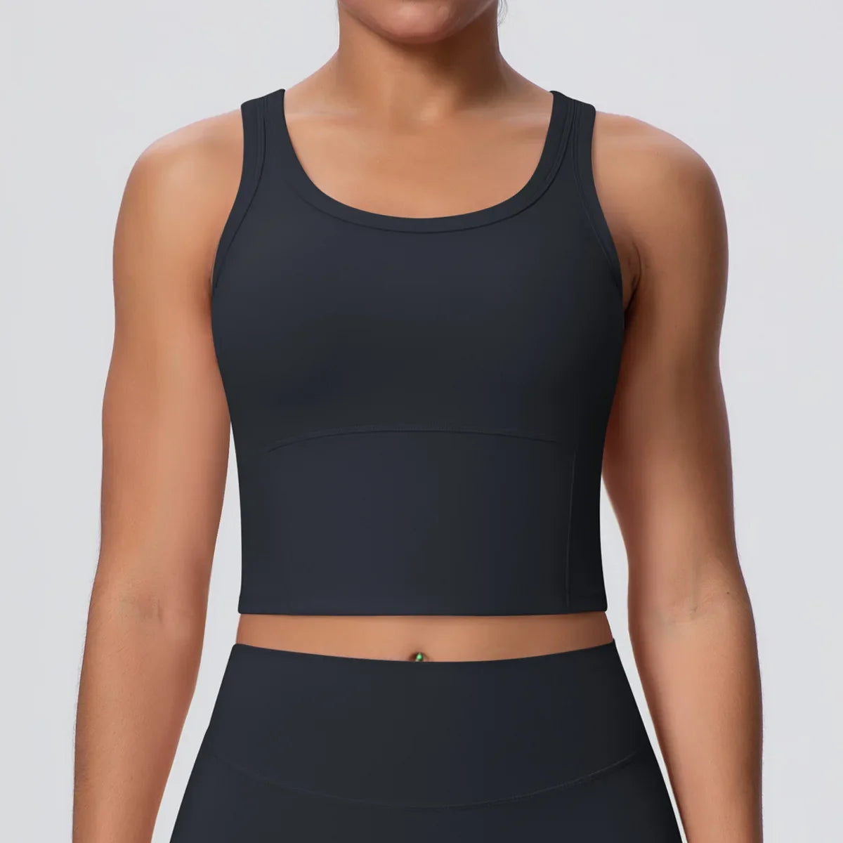 Sports Bra Women's Yoga Bra Fixed Chest Pad Gym Vest Shock-proof Workout Tops Yoga Clothes U-shaped Back Workout Fitness Running