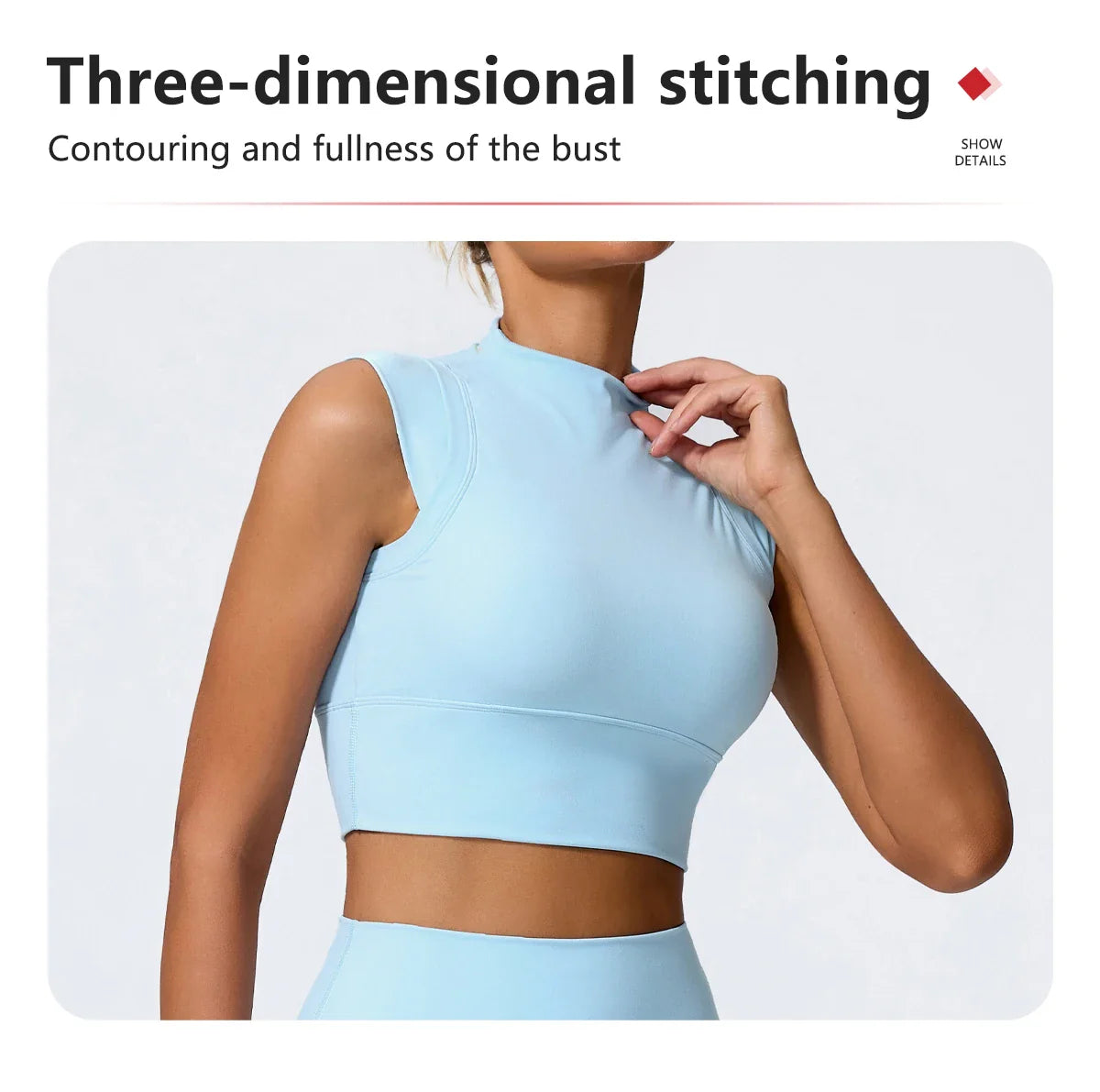 High Impact Gym Top Female Push Up Sports Bra Yoga Clothing Sports Vest Women Workout Crop Top Female Shockproof Brassiere Women