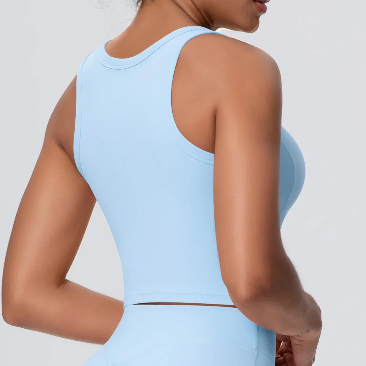 Sports Bra Women's Yoga Bra Fixed Chest Pad Gym Vest Shock-proof Workout Tops Yoga Clothes U-shaped Back Workout Fitness Running