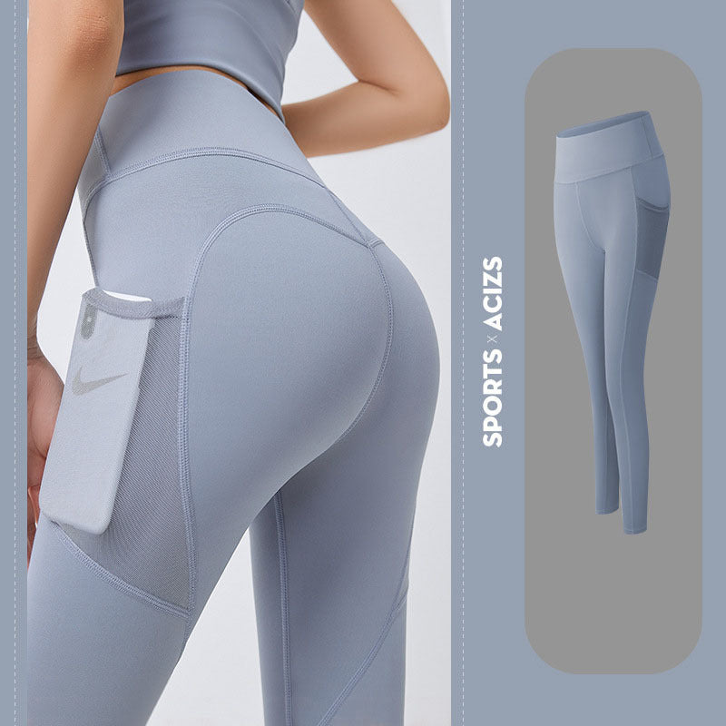 🧘‍♀️ Women's High-Waisted Yoga Leggings with Pockets